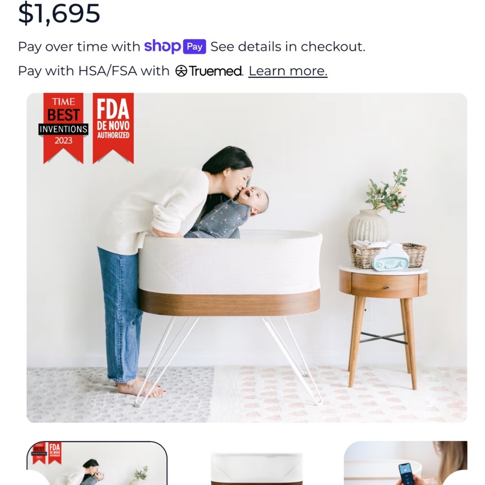 Snoo Bassinet- brand new